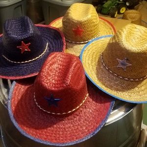 kids cowboy hat party favors